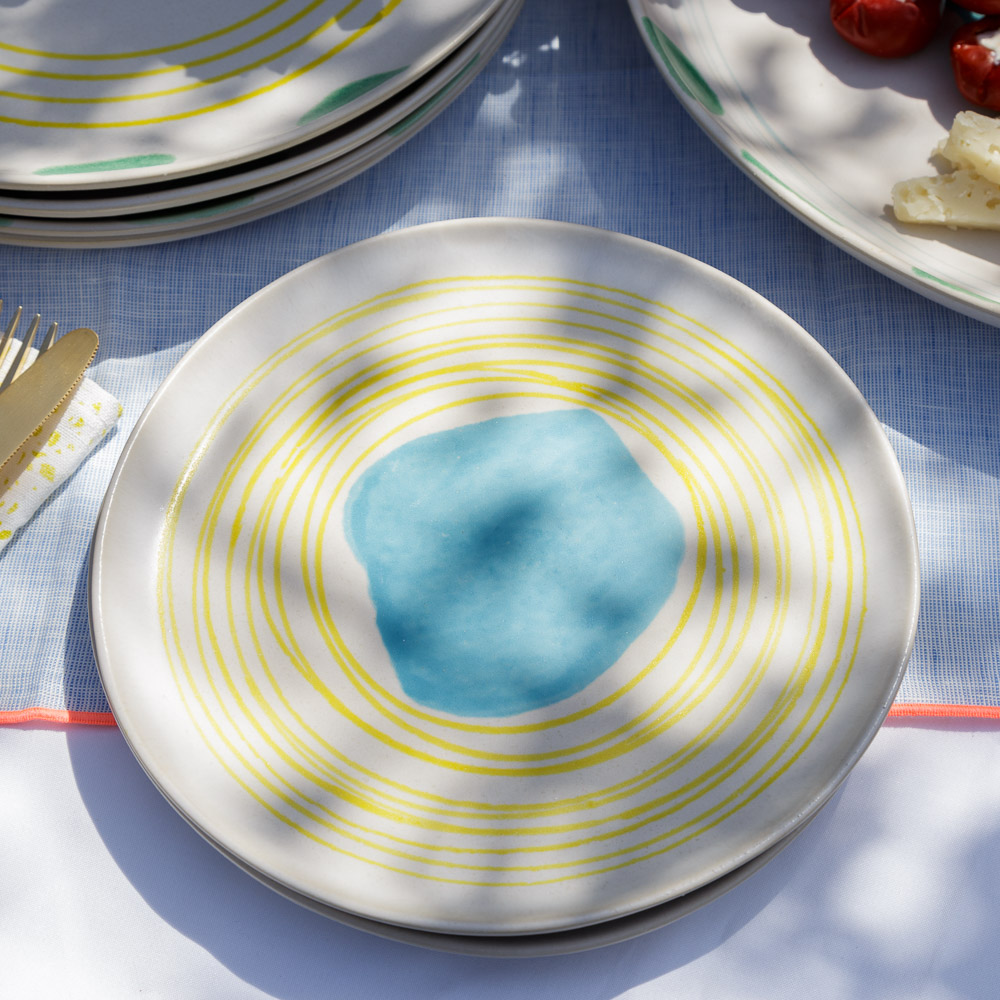 Blue Lagoon Side Plate Nisi Living