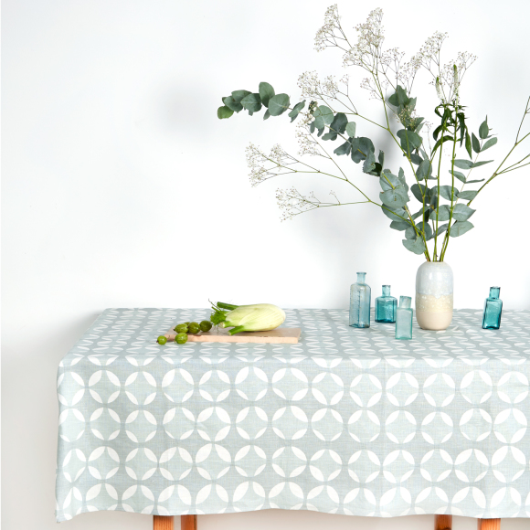 Pale Crosses Tablecloth by Georgia Bosson