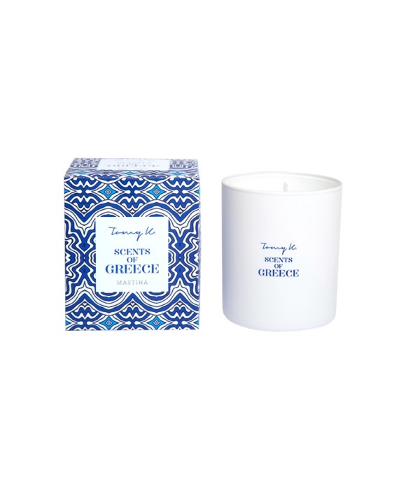Scents of Greece Candle By Tomy K | Mastiha