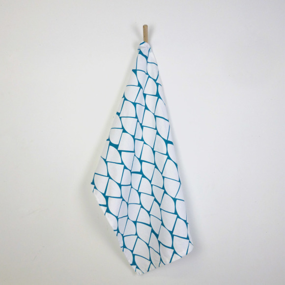 Wave Tea Towel by Georgia Bosson
