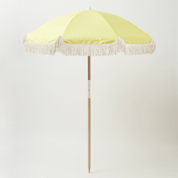 Luxe Beach Umbrella | Limoncello