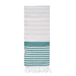 Celesto Hammam Towel | Pink & Green