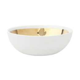 Dauville White Gold Bowl | Large
