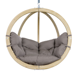 Globo Hanging Chair | Single | Taupe
