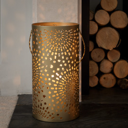 Gold Moroccan Lantern | Large | Round