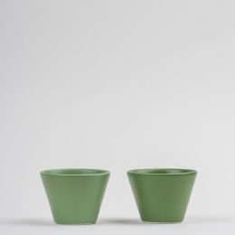 Green Sem Cups | Set of 2