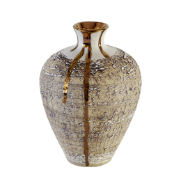 Textured Vase | Copper Lustre