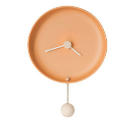 Totide' Wall Clock, Large | Orange
