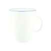 Abbesses Mug (blue rim)