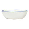 Abbesses Pasta Bowl (blue rim)