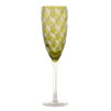 Block Champagne Glasses | Multicoloured | Set of 6