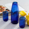 Blue Carafe & Glass Set