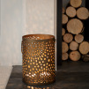 Bronze Moroccan Lantern | Round | Medium