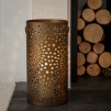 Bronze Moroccan Lantern | Round | Large