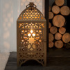 Bronze Moroccan Lantern | Square | Large