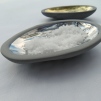Small Charcoal Pebble Dish by Canvas Home | Platinum
