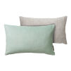 Cotton Velvet Cushion | Mint Green Cushion