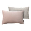 Cotton Velvet Cushion | Pink