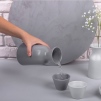 Grey Sem Cups | Set of 2