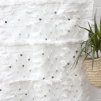 Moroccan Sequin Wedding Blanket | White