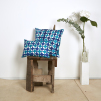 Moroccan Blue Cushion by Georgia Bosson | 50x30