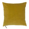 Square Velvet Cushion | Mustard