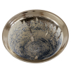 Textured Bowl with Platinum Lustre