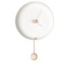 Totide' Wall Clock, Large | White