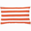 Trimaran Outdoor Cushion | Tangerine/white