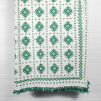 Vintage Moroccan Wedding Blanket | Green