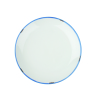'Tinware' Style White Side Plate