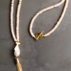 Wild Pearl Tassel Necklace
